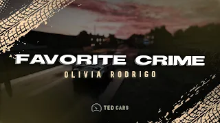 Olivia Rodrigo - favorite crime (Lyrics)