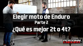 Elegir moto de enduro: 2t o 4t, ¿qué es mejor?