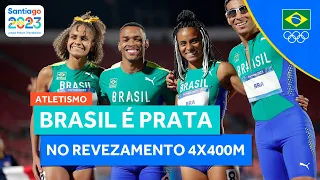 JOGOS PAN-AMERICANOS | BRASIL FECHA O DIA COM PRATA NO REVEZAMENTO 4X400M