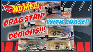 Hot Wheels #unboxing - Drag Strip Demons 2022 - with CHASE!!!