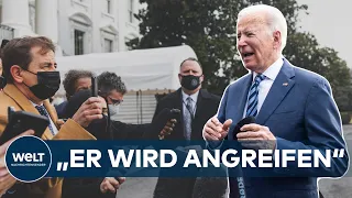 US-PRÄSIDENT BIDEN: „Ich glaube, dass er die Ukraine angreifen wird“ | EILMELDUNG