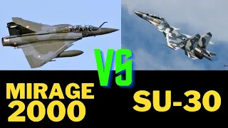 Mirage-2000 Vs Su-30 Comparison video