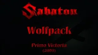 Sabaton - Wolfpack (Lyrics English & Deutsch)