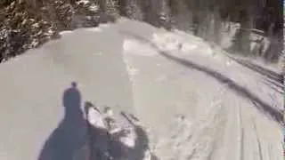 Avalanche Caught on GoPro Camera Uinta Mountains Utah 2/21/14