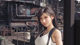 Cute Tifa - Final Fantasy 7 Remake Cloud and Tifa