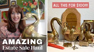 AMAZING Estate Sale Haul! | My Best Estate Sale Tips | Vintage Reseller