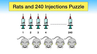 Rats and Anaesthesia Puzzle || Google Interview Puzzle