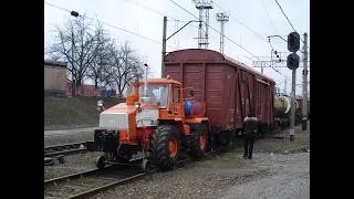 Мотовоз маневровий ММТ-2 на базі трактора (локомобіль, локотрактор)