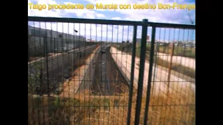 TRENES POR LA SALIDA DE LA ESTACIÓN DE CASTELLÓ 1