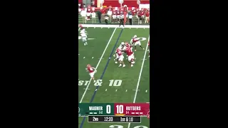 JaQuae Jackson Lays Out to Make the Grab vs. Wagner | Rutgers Football