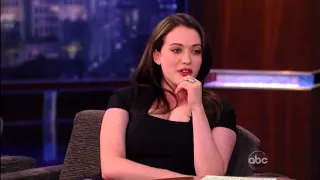 Kat Dennings  Show Jimmy Kimmel 26.04.2011