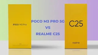 REALME C25 VS POCO M3 PRO 5G