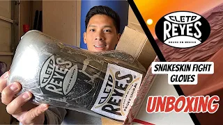 Cleto Reyes Snake Skin Pro Fight Gloves- UNBOXING AND FIRST LOOK!