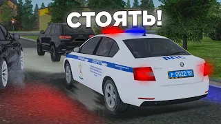 ПОГОНЯ! ЖЕСТКИЙ ПАТРУЛЬ ПОЛИЦИЯ на AMAZING ONLINE в GTA CRMP