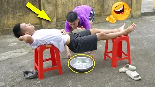 TRY NOT TO LAUGH | Funny Comedy Videos and Best Fails 2019 by SML Troll Ep.48