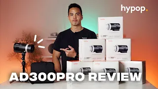 Godox AD300Pro Portable Outdoor TTL Flash Strobe Unboxing & Review