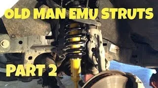 PART 2 TOYOTA TACOMA STRUTS INSTALL | No Spring Compressor