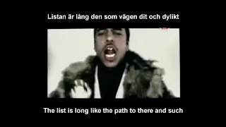 (Swe/Eng Lyrics) Timbuktu - Everyone wants to go to heaven (Alla vill till himmelen)