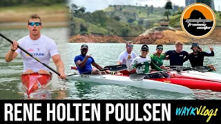 Paddling With The Olympic Silver Medalist RENE HOLTEN POULSEN 🚣‍♂️ Guatapé - Colombia 🔥 WAYkVlogs 🤠