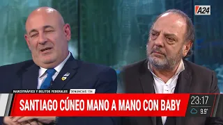 📣 Santiago Cúneo mano a mano con Baby Etchecopar
