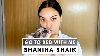 Model Shanina Shaik's Nighttime Skincare Routine | Go To Bed With Me | Harper's BAZAAR