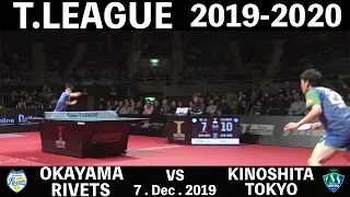 TableTennis |  Okayama Rivets vs Kinoshita Meister Tokyo | Masataka Morizono,& more