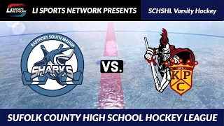 SCHSHL Varsity Hockey | Eastport South Manor vs Kings Park Commack