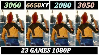 RTX 3060 vs 2080 vs 3050 vs RX 6650XT | Ryzen 7 5800X3D | 23 Games Tested |