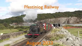 Ffestiniog Railway August 2023