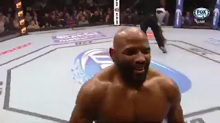 Yoel Romero's legendary dick punch