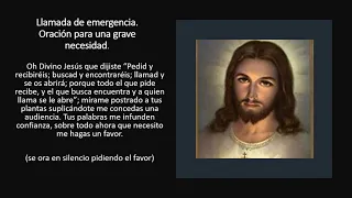 Oración para una grave necesidad