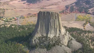 Over Wyoming