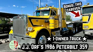 1-Owner Truck: JJ Orf’s 1986 Peterbilt 359 & Bonus Cabover Reunion