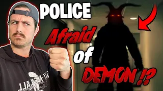 Police photograph DEMON in basement | The Ammons haunting