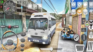 Minibus Simulator Vietnam #1 MiniBus First Look Hyundai Country -  Bus Games - MiniBus Android Game