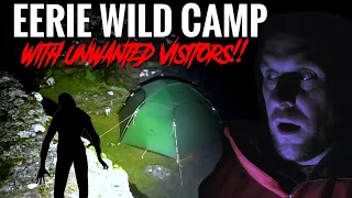 I AM NOT ALONE! Eerie SCARY Solo Camp (Cloud Peak 2 Winter Wild Camp)