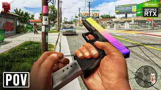 GTA V: 'Hood Safari' POV Mission on RTX™ [4k] Maxed-Out Gameplay - Ultra Ray Tracing Graphics MOD