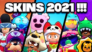 TODAS las FAMILIAS DE SKINS en BRAWL STARS 2021