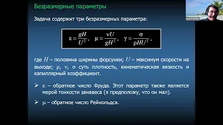 39. Е.С. Бенилов. Жидкие занавесы. Парадоксальное поведение