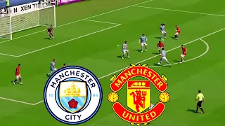 MANCHESTER CITY vs MANCHESTER UNITED PREMIER LEAGUE GAMEPLAY FIFA 24