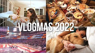 Thanksgiving With Family, Islanders Game, Orangetheory + more | Vlogmas Day 1