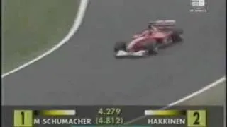 Suzuka 2000 F1 Final Laps for Michael Schumacher