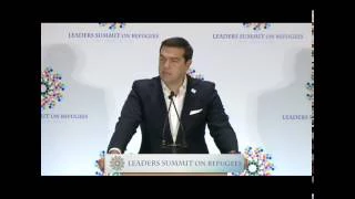 Speech at the Leaders Summit on Refugees