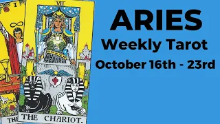 Aries: An Amazing Offer From A Powerful Source! 💙 Oct 16th – 23rd WEEKLY TAROT READING