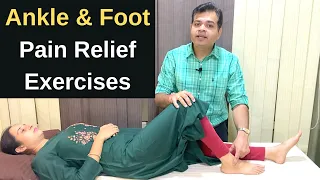 Foot and Ankle Stability Exercises, Ankle Pain Relief Exercises, Heel Pain Treatment, Foot Pain