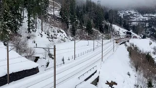 SOB Traverso als Treno Gottardo IR46 in Wassen