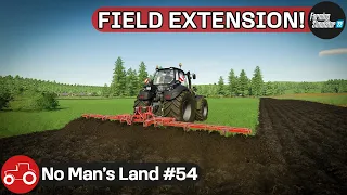 Extending A Field, Sowing Canola & Barley, Harvesting Sorghum - No Man's Land #54 FS22 Timelapse