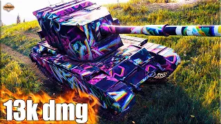 13к урона на БАБХЕ World of Tanks 😍 FV4005 Stage II рекорд по урону