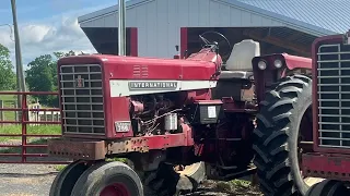 56 and 66 series international and Farmall tractors.#international #farmall #farming #tractor