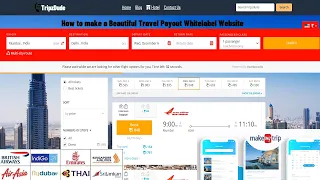 How to make a beautiful Travelpayouts whitelabel Website